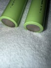 2 Pack 3 7 Volt 18650 Rechargeable Battery  2600 Mah Battery Flat Top Lithium