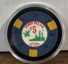 Silver Palace Casino  5 Poker Chip Las Vegas Nevada 1964 Rare