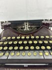 Vintage 1930 s Lc Smith Corona 4 Portable Manual Typewriter W travel Case Maroon