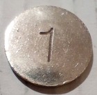 Automatic Systems  1 As 21mm Parking Token Belgium Coin