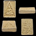 Rare Old Buddha Pendant Thai Amulet Blessed Talisman For Luck   Safety