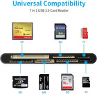 Usb3 0 Multi-card Reader  Sd tf cf micro Sd xd ms 7 In 1 Fast Usb A  St-a-cr7