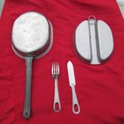 Ww2   Us Army Usgi Food Mess Stainless Steel Kit- 1944 Military Wwii  Knife fork