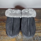 Ugg Scuffette Ii Womens Size 7 Slip On Mules Fluffy Slippers Shoes Black