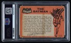 1966 Topps Batman Black Bat The Batman  1 Psa 1 5 16ez