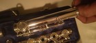 Armstrong 303 Silver Concert Flute Closed Hole C Key With Case   Cleaning Set