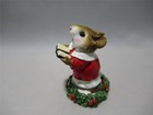 Wee Forest Folk Choir Mouse - Retired - Christmas Wff In Box