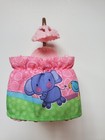Fisher Price The Loving Family Pink Bassinet Crib Dollhouse Furniture Kids Toy