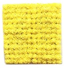 Mini Fake Rose Flower Heads 144pcs Mini Artificial Foam Roses Diy Yellow