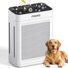 Mooka Air Purifiers For Home Large Room 2200sq ft W  Washable Filter Dual Intake