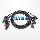 Ecg Lead Sets 36  Carbon Lead Wires set Of 4 For Ivy7800 7810 590442  Ct Monitor