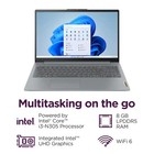 New Lenovo 15 6  Full Hd Intel Core I3-n305 8gb Ram 128gb Ssd Windows 11 Laptop