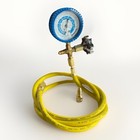 Hvac Single Manifold Gauge   Hose Kit Service Charging Ac R410a R22 R12 R134a