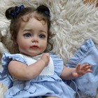22    Realistic Reborn Baby Doll Girl   Full Body Silicone  Lifelike Newborn Look