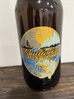 Vintage Anheuser-busch Budweiser Outdoors Fishing Large Jumbo Beer Glass Bottle