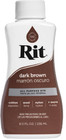 Rit All-purpose Liquid Dye  Dark Brown 8 Fl Oz