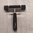 Crain Carpet Seam Roller  Black Handle  Black silver Metal   Plastic