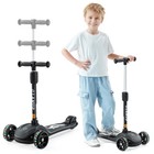 Kick Scooter Adjustable Height Adjustable Handlebar   kids Scooter 3 Wheel