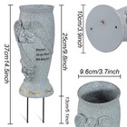 Cemetery Vase  Memorial Grave Vase With Ground Spikes  Angel Vases For Fresh    