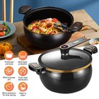8l Non-stick Micro Pressure Cooker Multi-function Micro Pressure Cooking Pot New
