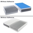 Aluminum Heatsink For Led Chip Heat Sink Cooler Radiator With without Adhesive