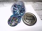Aurora Borealis Chunky Color Shift Holographic Glitter Mix 2oz Reptilesandresin 