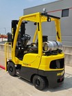 2016 Hyster H40fts Psi Lpg 3 Stage Mast 4000 Lb Pneumatic Tire Forklift Yale