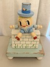 Vintage 1960s Nursery Plastics Humpty Dumpty Wooden Night Light Lamp Nyc