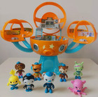 New Octonauts Sound And Light Octopod Castle  Adventure Playset  8 Figures Toys