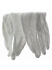 Large Cotton Glove For Handling Coins  Lightweight  6 Pair 