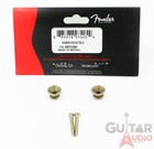 Genuine Fender Road Worn relic Aged Strat tele Strap Buttons Set pair