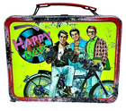 Vintage 1976 Happy Days Classic Metal Lunch Box - No Thermos - 9  X 3  X 6 5 
