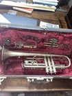 1922 Hn White King Master Vocal Trumpet With Accessories Pictured Plus Case