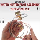 Water Heater Pilot Assembly  24   Pilot Thermocouple For Gas Water Heaters  F   