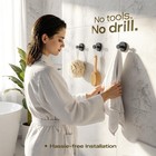Glass For Shower Towel Hooks