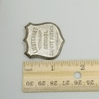 Vintage School Safety Patrol Lieutenant Security Obsolete Security Guard Badge