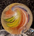 Antique German Handmade Marble  Divided Core 0 65  Nm Nice Example 