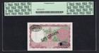 Nepal One Rupee Nd 1965  P12s  specimen  Uncirculated Grade 67