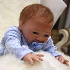 22  Realistic Reborn Baby Dolls Soft Body Vinyl Silicone Newborn Boy Doll Gifts
