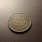 1900 H Canada  a16  Large Cent Queen Victoria Canadian Penny Copper Coin Cent