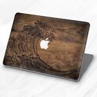 Wood Kanagawa Great Wave Japanese Hard Case For Macbook Air 13 Pro 16 13 14 15