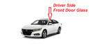 Fit 2018-2024 Honda Accord 4 Dr Sedan Driver Side Left Front Door Window Glass