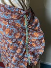 Vintage 70   s  Kitchen Or Garden Apron Cottagecore Boho Maximalist Sz Xs-xl