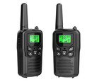 Long Range 100 Mile Walkie Talkie Two Way Radio Charge Headset Waterproof 2 Pack