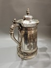 Antique Astetic Movement Simpson Hall Miller Quadruple Silver Plated Water Jug