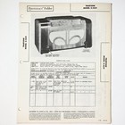1946 Truetone Radio Model D-2621 Wire Schematic Service Manual Vintage Original