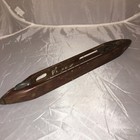  Vtg Draper Trumold Weaving Loom Boat Shuttle W  Bobbin Tru-loc -wood metal  -16 