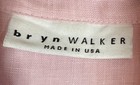 Bryn Walker Linen 2 Pc Outfit Women   s 3xl Pink Wide Leg Pants Button-up Tunic
