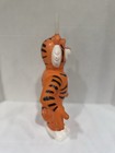 Tiger Cup Exxon esso Plastic W  Straw Promotional Vintage Black  orange