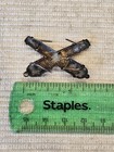 Civil War 1861 1865 Us Army Officer Corps Artillery Regiment Cap Badge L  k   